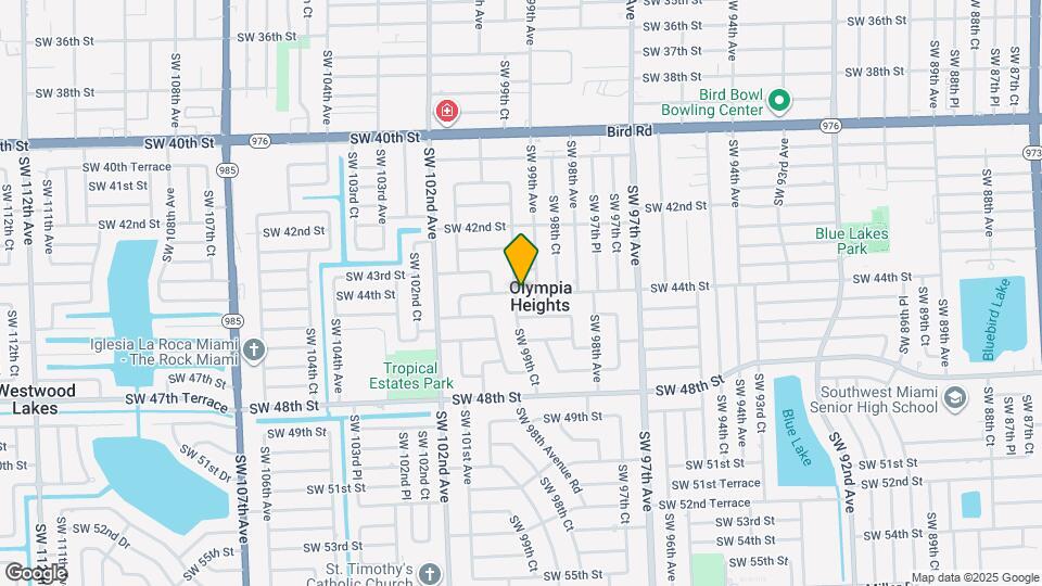 4341 SW 99th Ct Map and Location Details