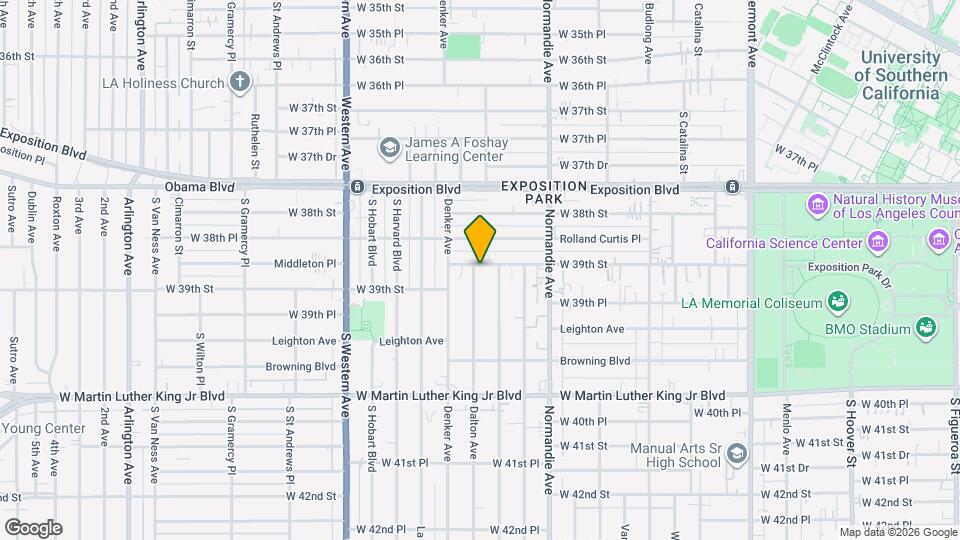 3904 Dalton Ave Map and Location Details