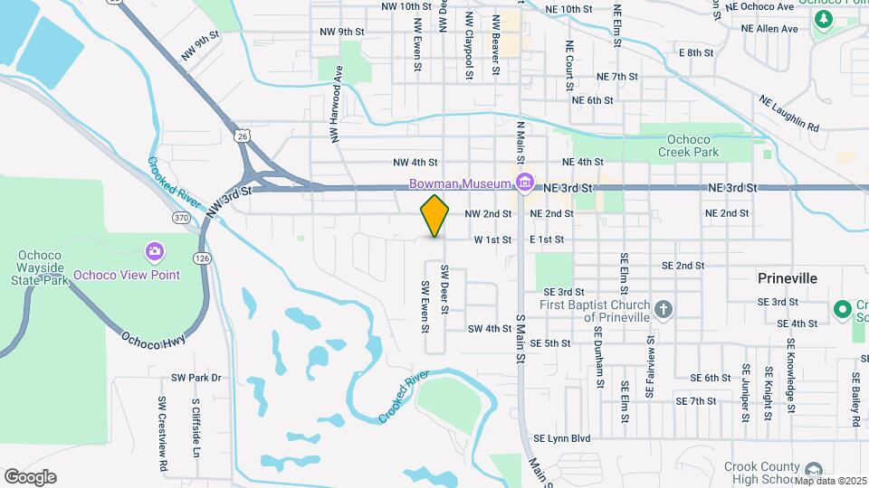 149 SW Deer St Map and Location Details