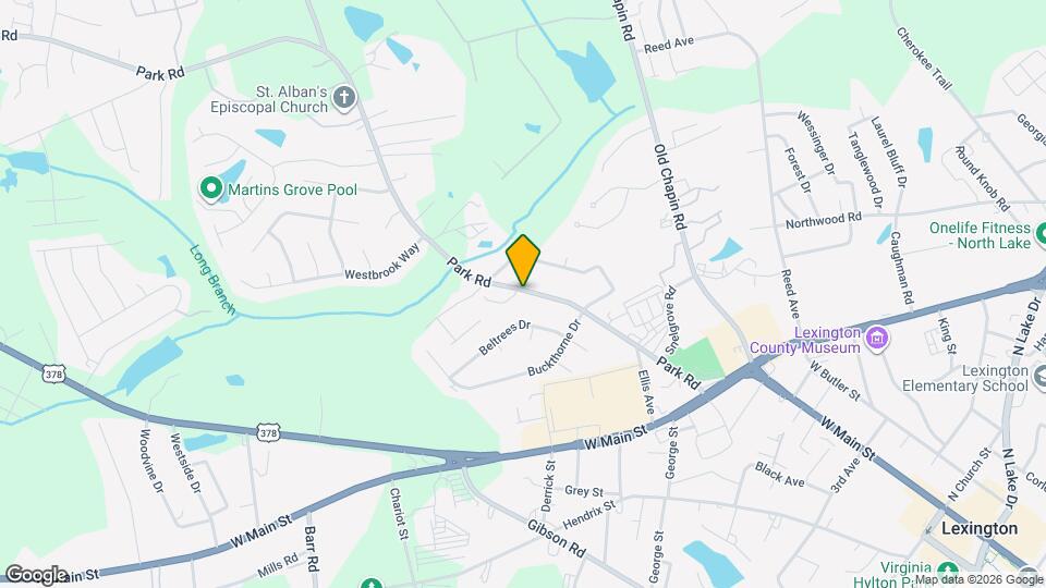 101 Park Ridge Way Map and Location Details