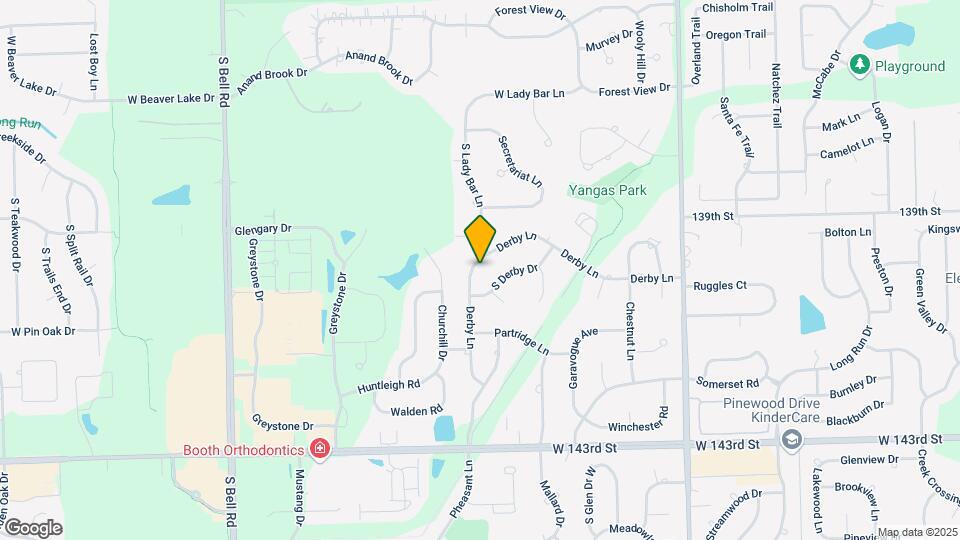 12305 Derby Ln Map and Location Details
