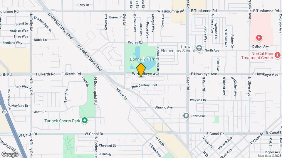 510 Hawkeye Ave Map and Location Details