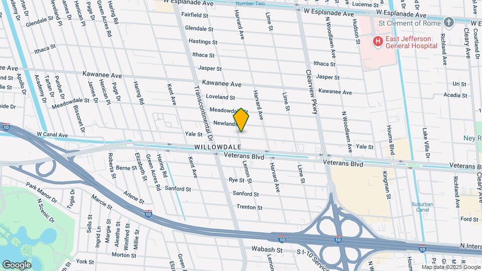 4845 Yale St Map and Location Details