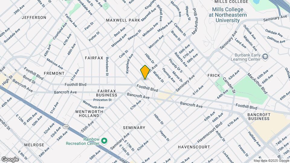 5530 Laverne Ave Map and Location Details