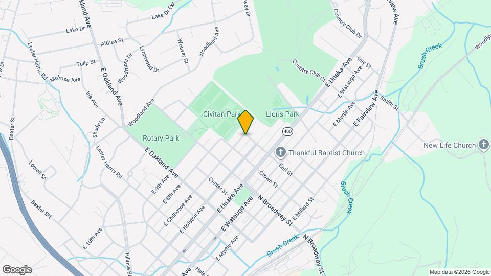 1410 E Chilhowie Ave Mapa y Detalles de la Ubicación