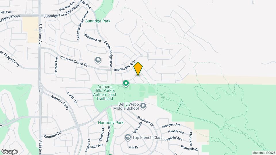 1165 Cottonwood Ranch Ct Map and Location Details