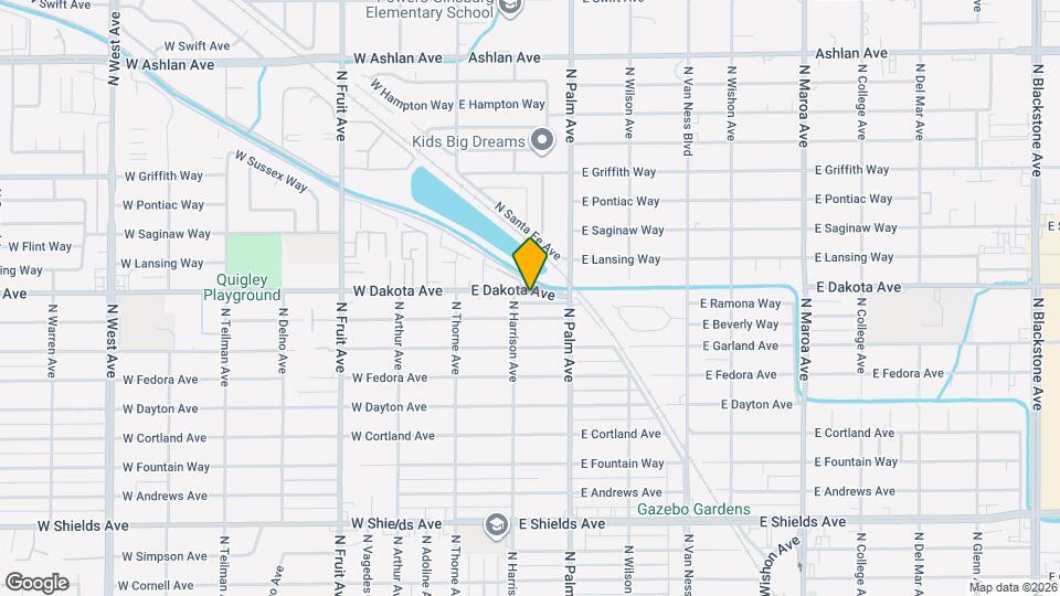 118 E Dakota Ave Mapa y Detalles de la Ubicación