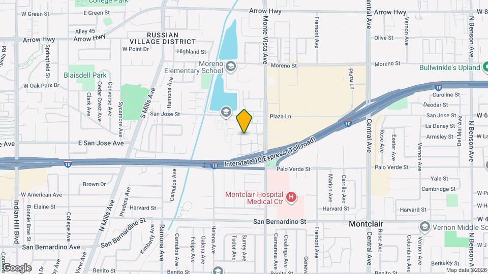 9361 Shadowood Dr Map and Location Details