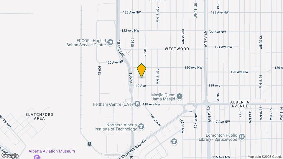 11916 105th St NW Map and Location Details