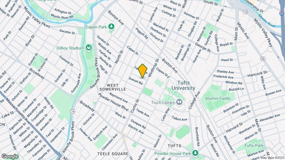 12 Upland Rd, Unit 1 Map and Location Details