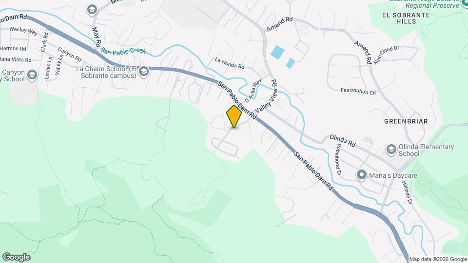 5421 Valley View Rd Map and Location Details