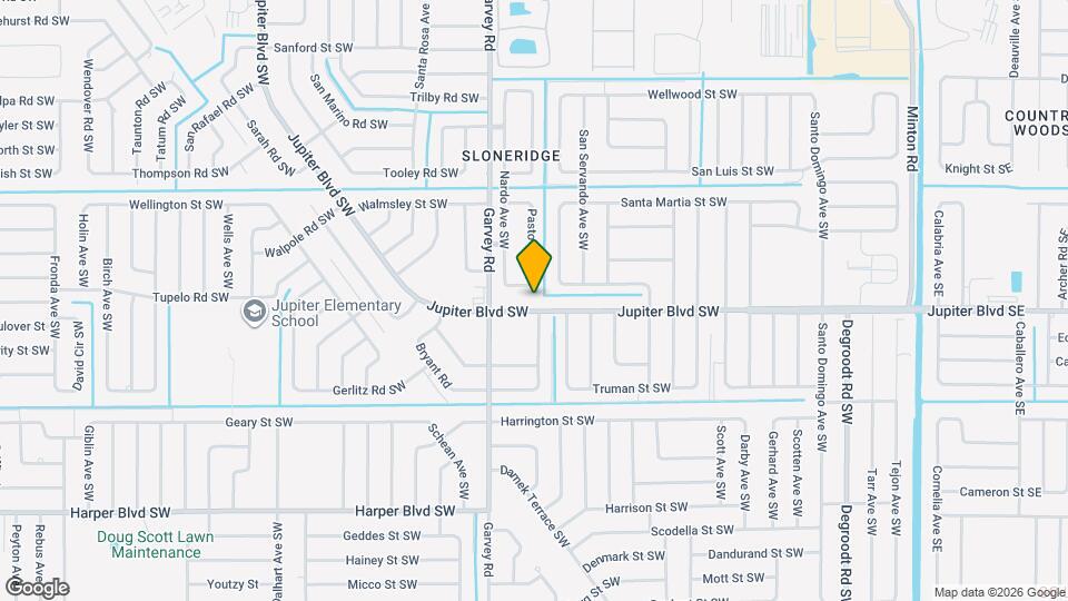 2309 Jupiter Blvd SW Map and Location Details