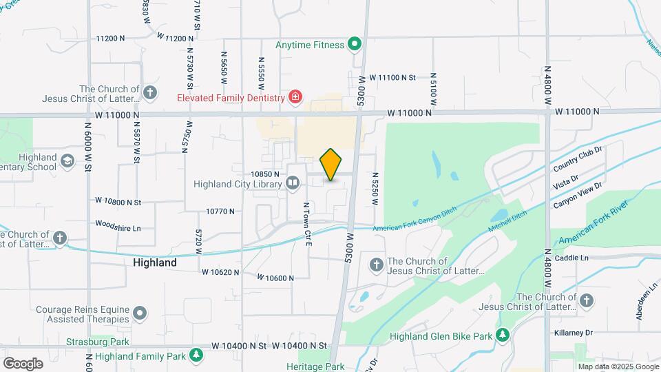 5348 W Dosh Ln Map and Location Details