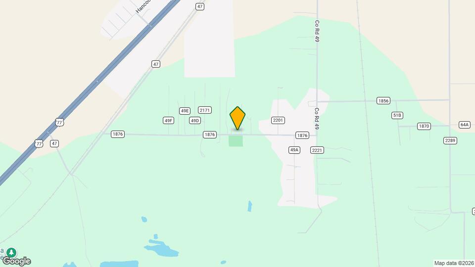 15016 County Road 1876 Mapa y Detalles de la Ubicación