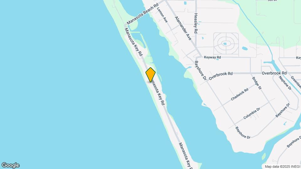 8270 Manasota Key Rd Map and Location Details