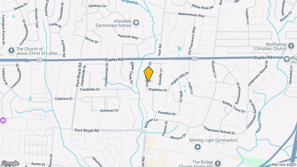 2852 Cochran Trace Dr Mapa y Detalles de la Ubicación