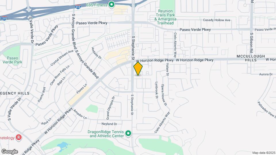 1392 Baja Grande Ave Map and Location Details