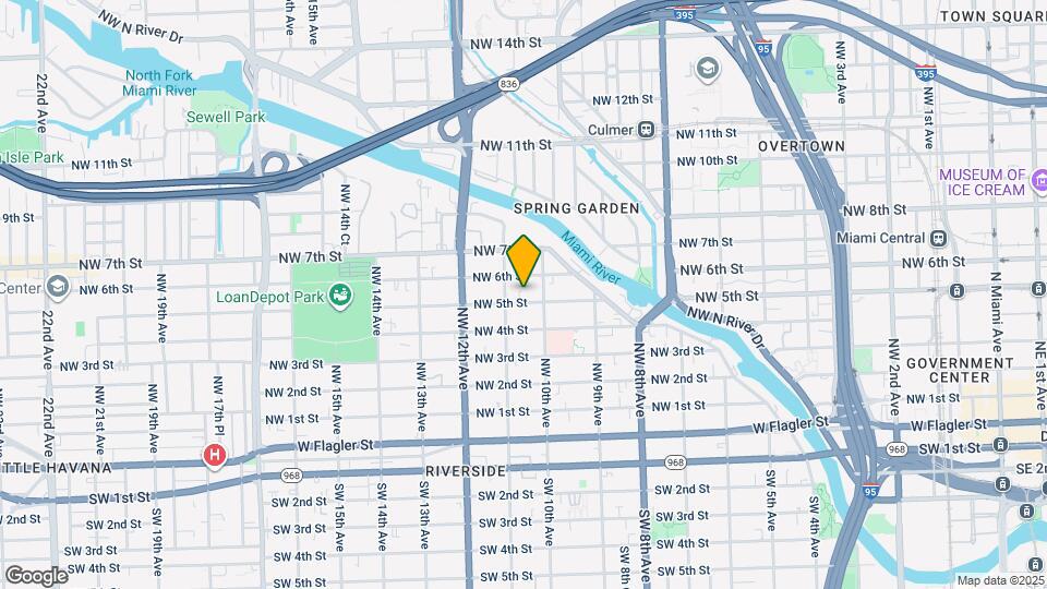 1035 NW 5th St Map and Location Details