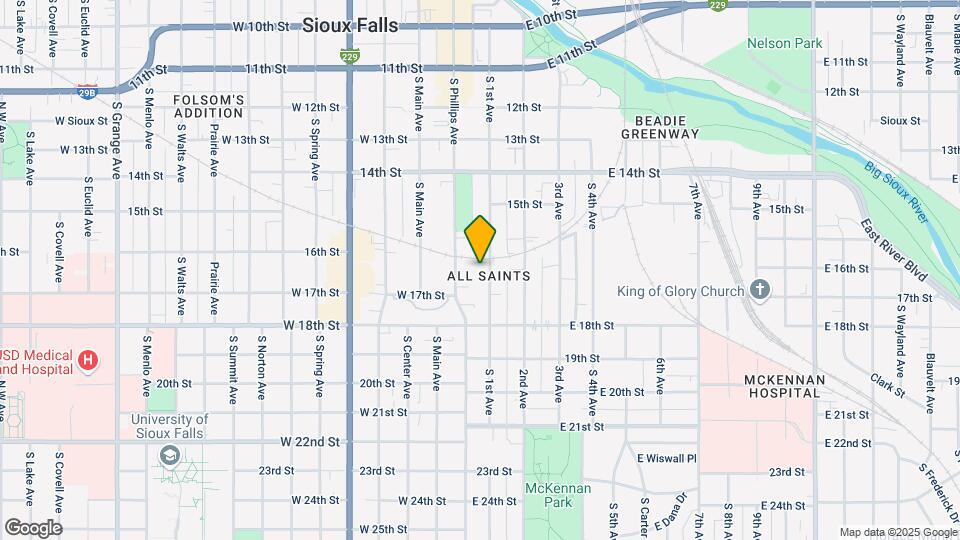 807 S 1st Ave Mapa y Detalles de la Ubicación