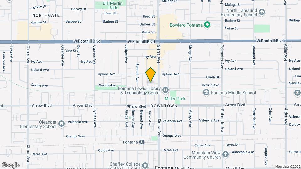 8375 Nuevo Ave Map and Location Details