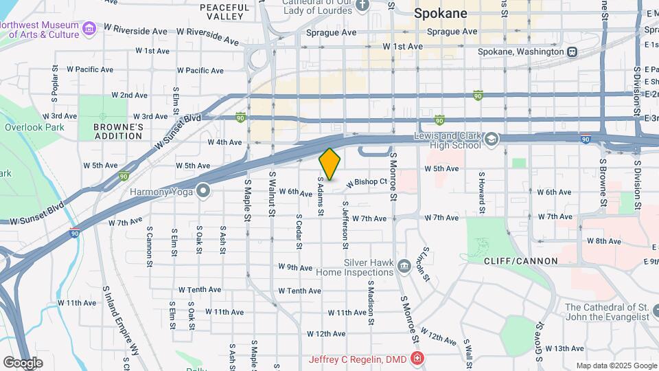 1220 W 6th Ave Map and Location Details