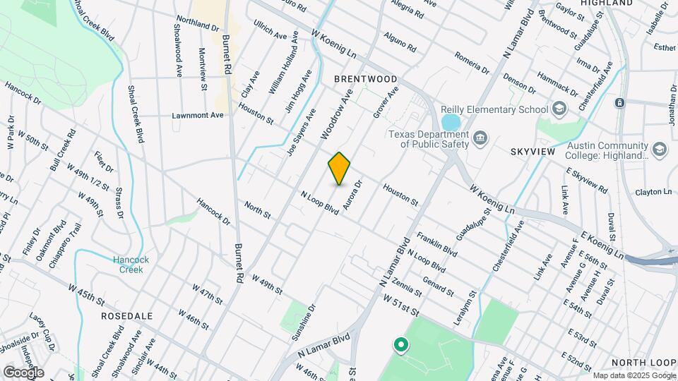 5315 Grover Ave Map and Location Details