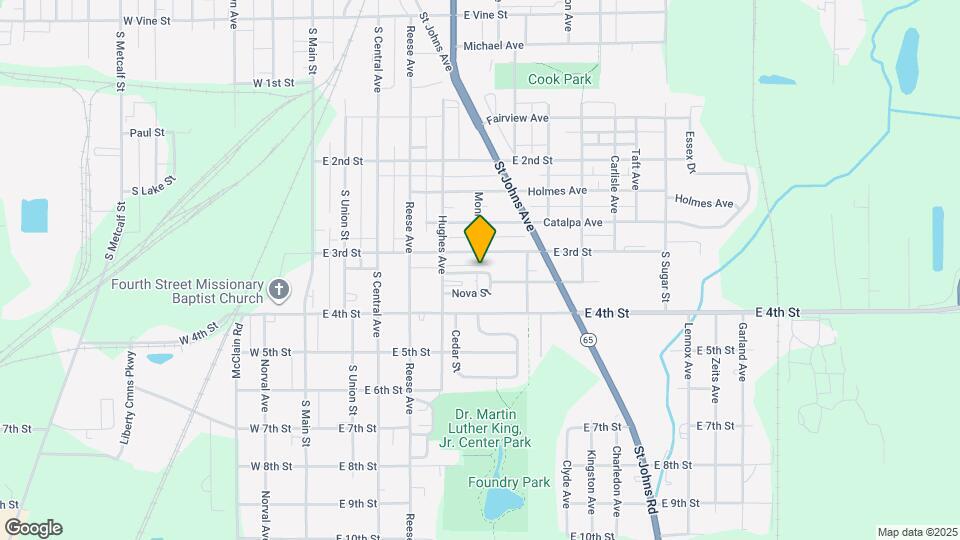 535 Hope St Map and Location Details