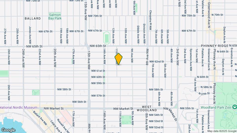 957 NW 62nd St, Unit downstair unit Map and Location Details