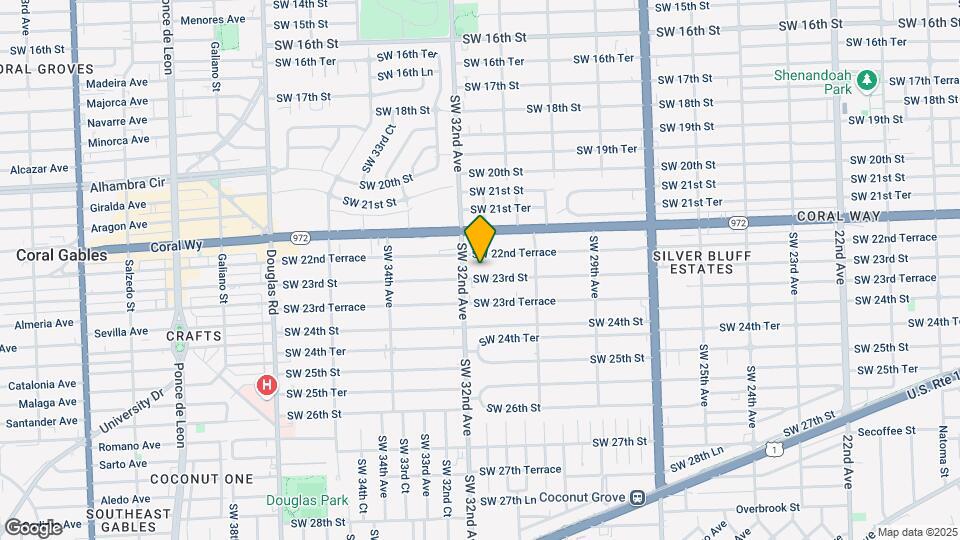 3183 SW 23rd St Map and Location Details