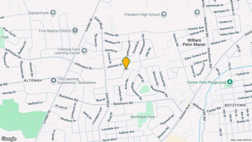 1756 Hastings Rd Map and Location Details