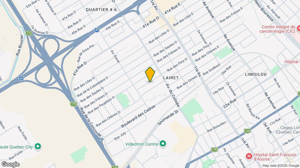 145 Des Pins Rue O Map and Location Details