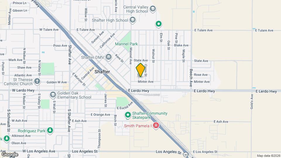 214 Faber St Map and Location Details