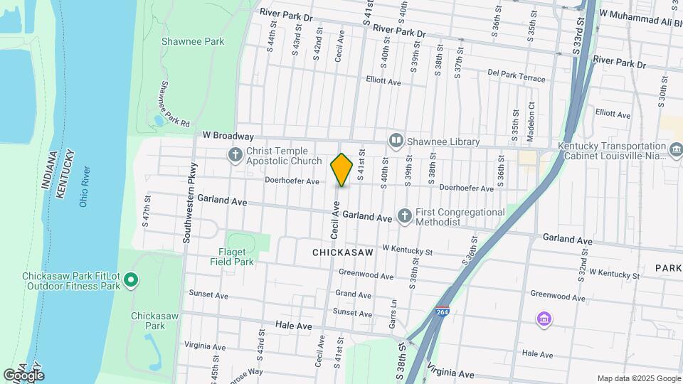 807 Cecil Ave Map and Location Details