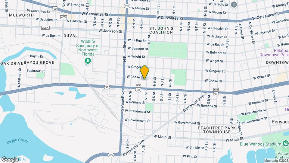 17 N L St Map and Location Details