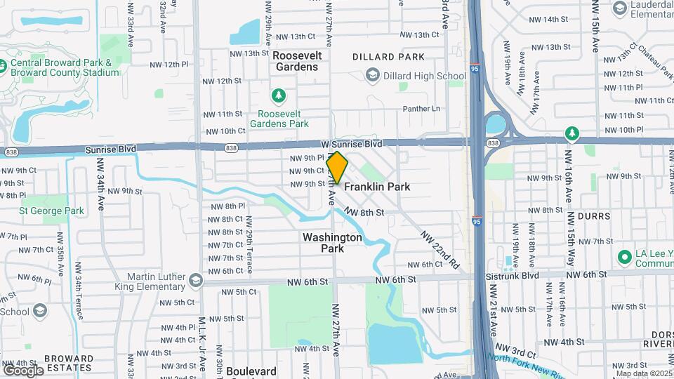 2630 NW 8th Ct Map and Location Details