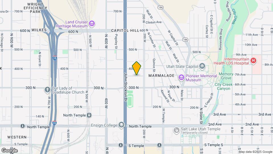 237 W Ardmore Pl, Unit Downstairs Mapa y Detalles de la Ubicación