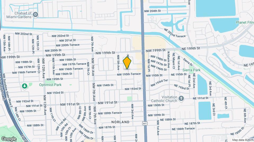 330 NW 196th St Map and Location Details