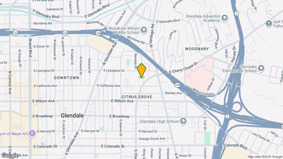 320 McHenry Rd Map and Location Details