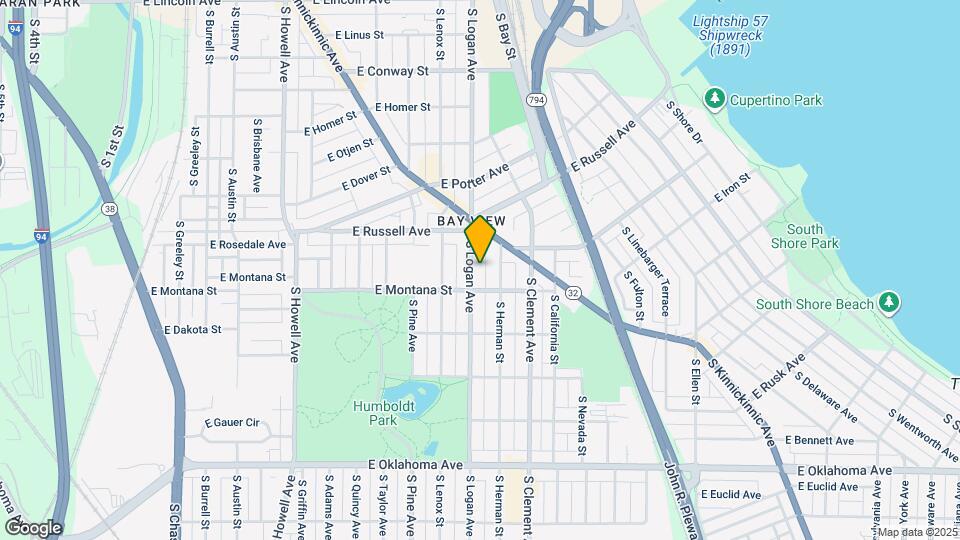 2754 S Logan Ave, Unit 2754 Upper Map and Location Details