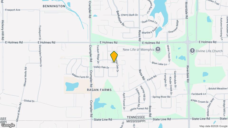 5340 Village Oak Cove Map and Location Details