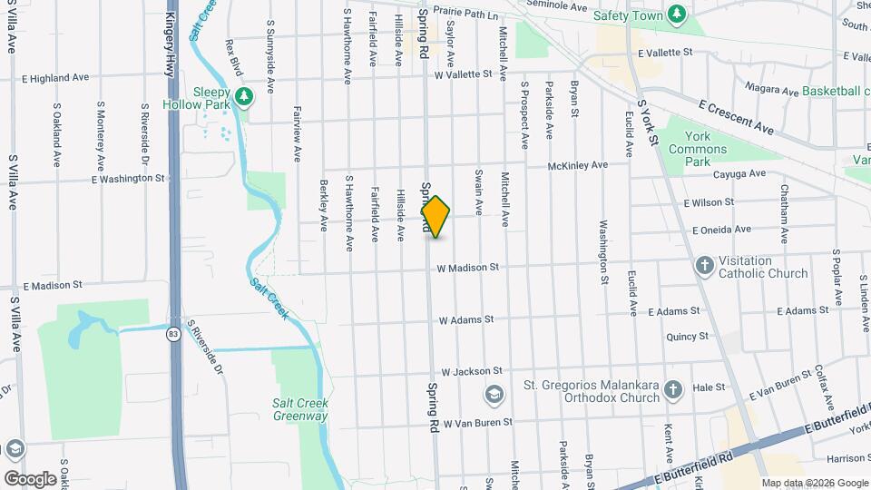 751 Spring Rd Map and Location Details