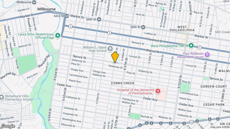 5758 Spruce St Map and Location Details