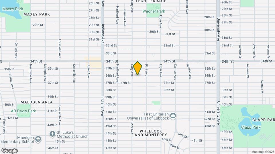 3113 36th St Map and Location Details
