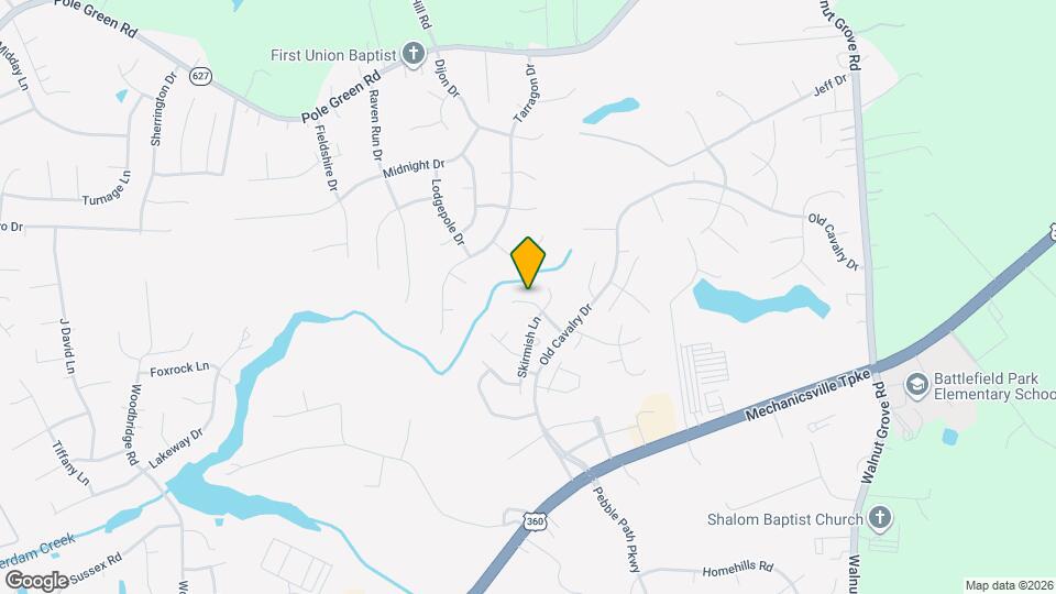 6154 Stronghold Dr Mapa y Detalles de la Ubicación
