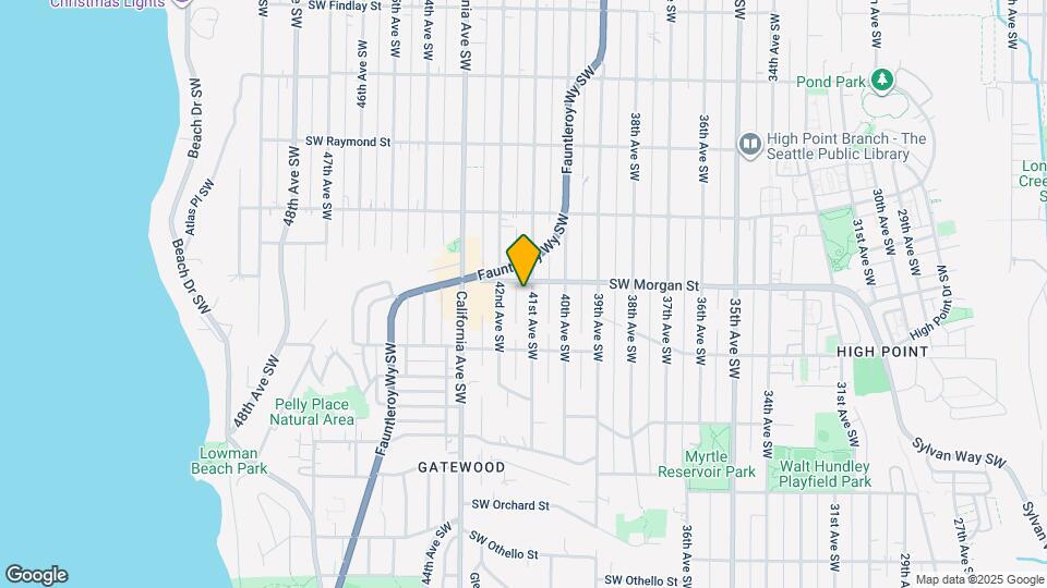6507 41st Ave SW Map and Location Details