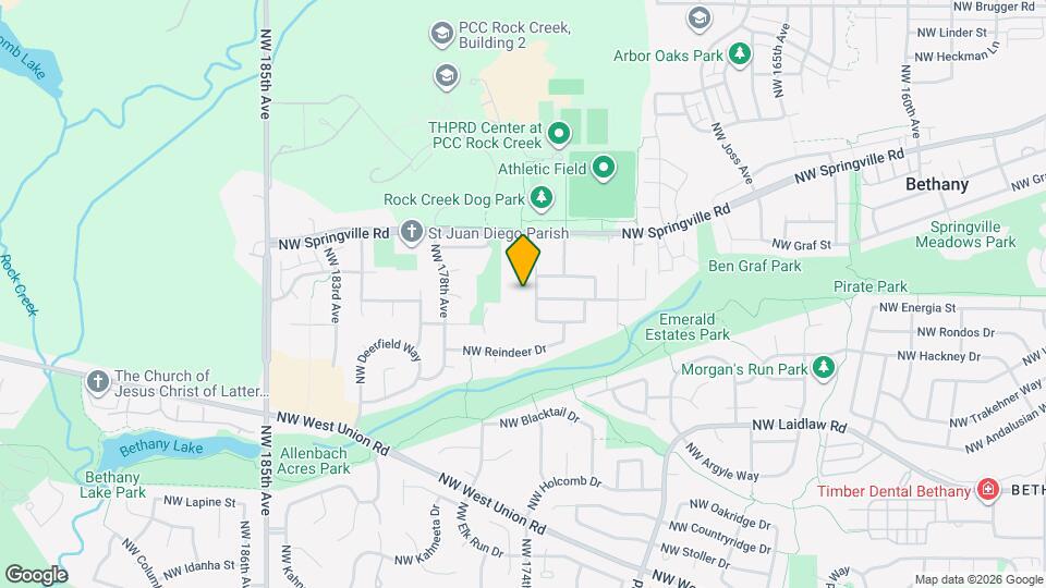 17548 NW Springville Rd, Unit Unit F19 Mapa y Detalles de la Ubicación