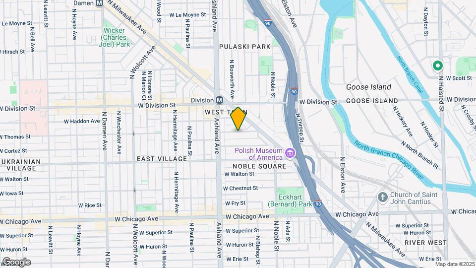 1519 W Thomas St Map and Location Details