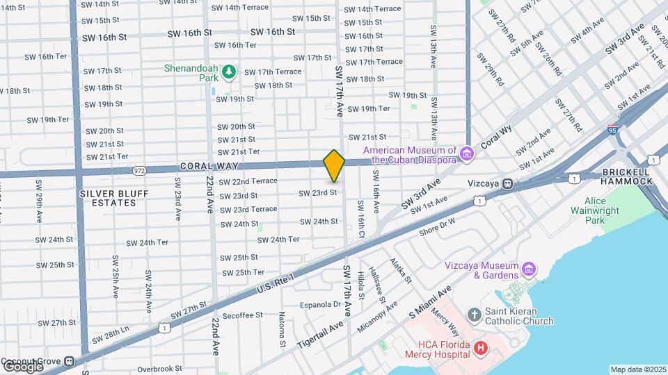 1723 SW 23rd St Mapa y Detalles de la Ubicación