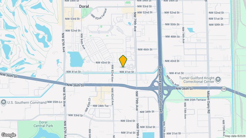 8363 NW 41st St, Unit 306 Map and Location Details