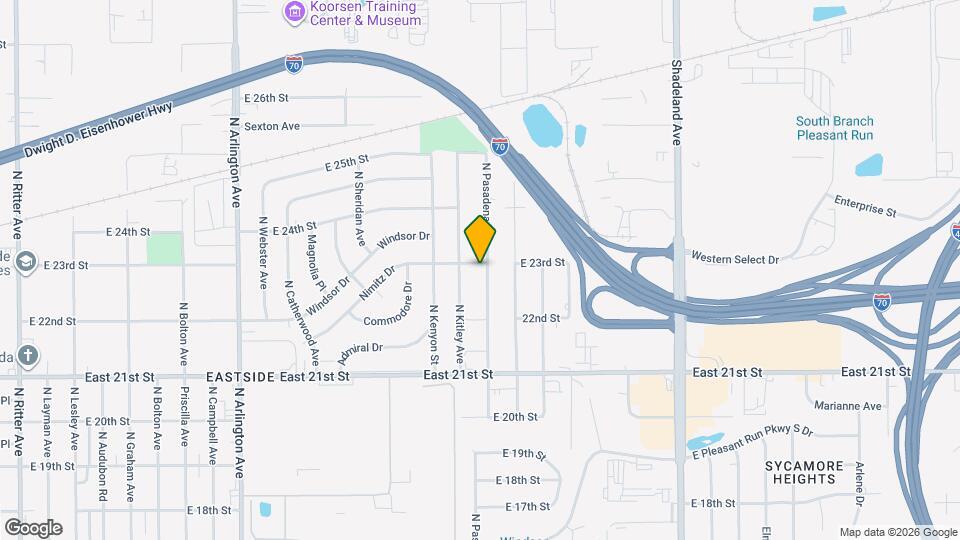 2256 N Pasadena St Mapa y Detalles de la Ubicación